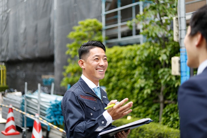 仕事の様子