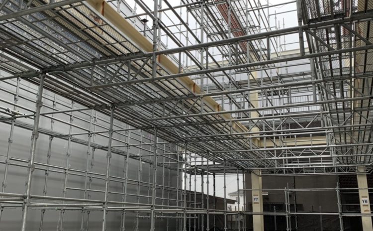 足場 仮足場 仮設足場 設置